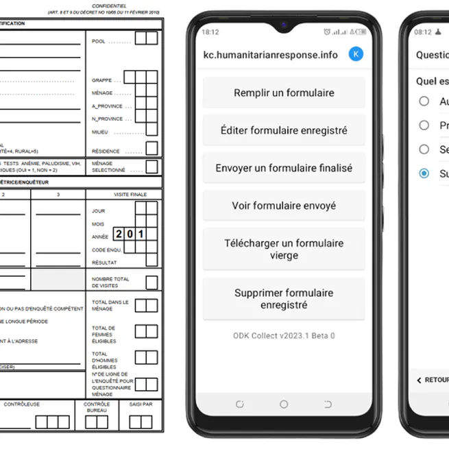 Collecte de données mobile : Partage d'Expérience